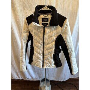 Designer GUESS Women’s‎ White Puffer Lightweight Jacket Coat XS